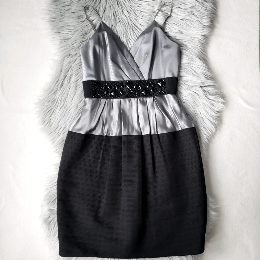 EUC BCBGMaxAzria Cocktail Dress - Picture 1 of 15